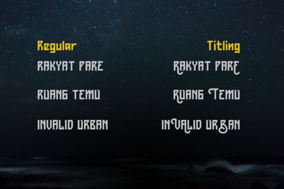 Belltrain Font - Preview 1