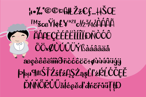 Belly Button Font - Preview 2