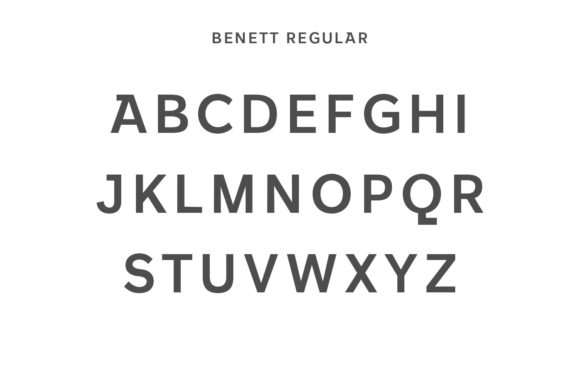 Benett Family Font - Preview 1
