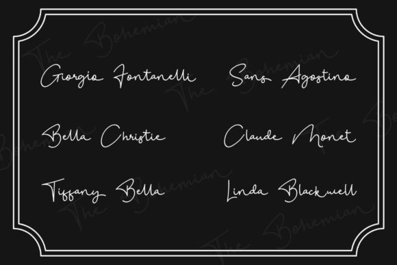 Bohemian Font - Preview 2