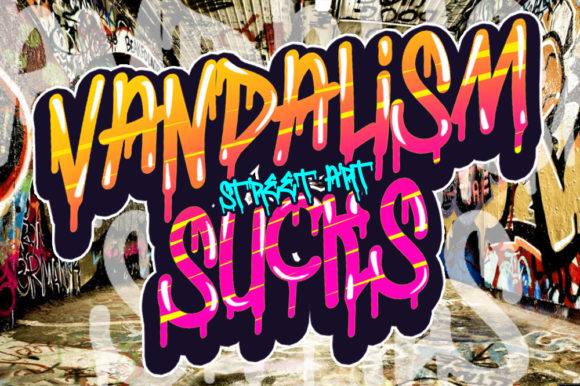 Bombing Gang Font - Preview 1