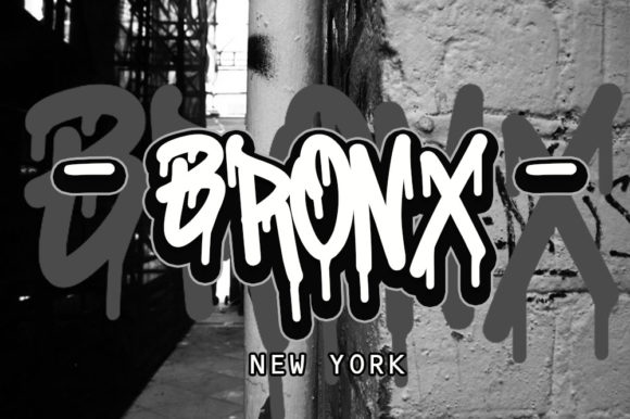 Bombing Gang Font - Preview 2