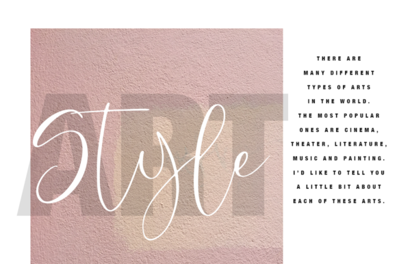 Bon Voyage Font - Preview 3