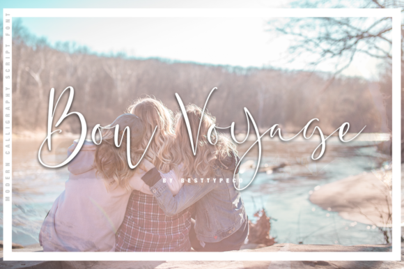 Bon Voyage Font - Preview 6