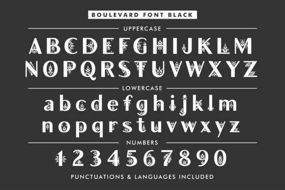 Boulevard Font - Preview 3