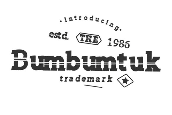 Bumbumtuk Font - Preview 1