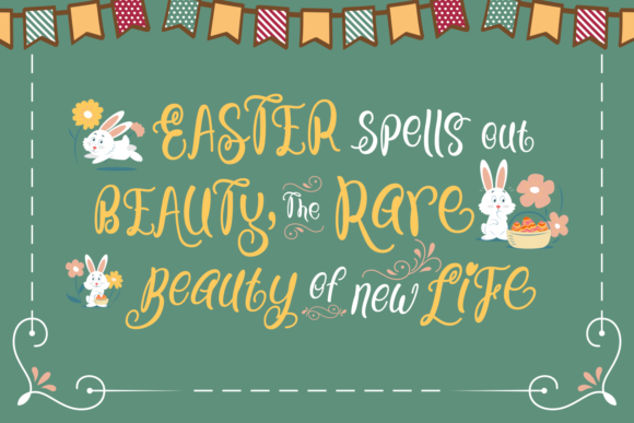 Bunny Nose Font - Preview 2