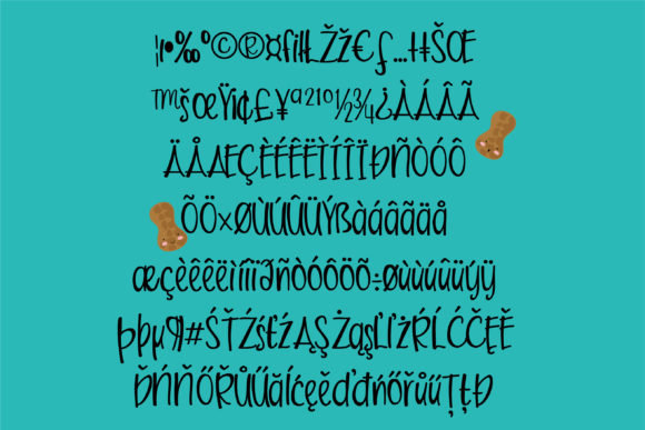 Butter Peanut Font - Preview 2