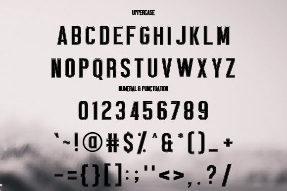 CAD Font - Preview 2