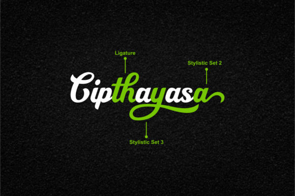 Cipthayasa Font - Preview 1