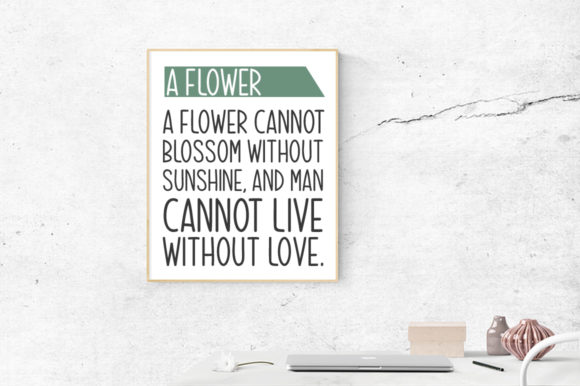 Desirable Thought Font - Preview 1