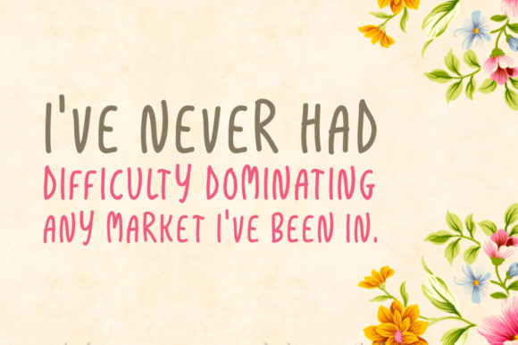 Domineers Font - Preview 1
