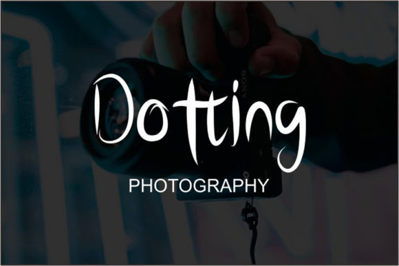 Dotting Font - Preview 2