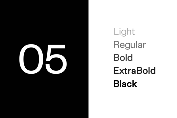 Exensa Grotesk Family Font font preview - 3