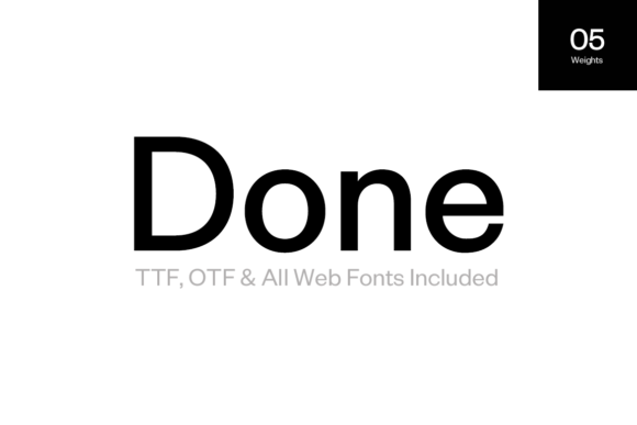 Exensa Grotesk Family Font font preview - 4