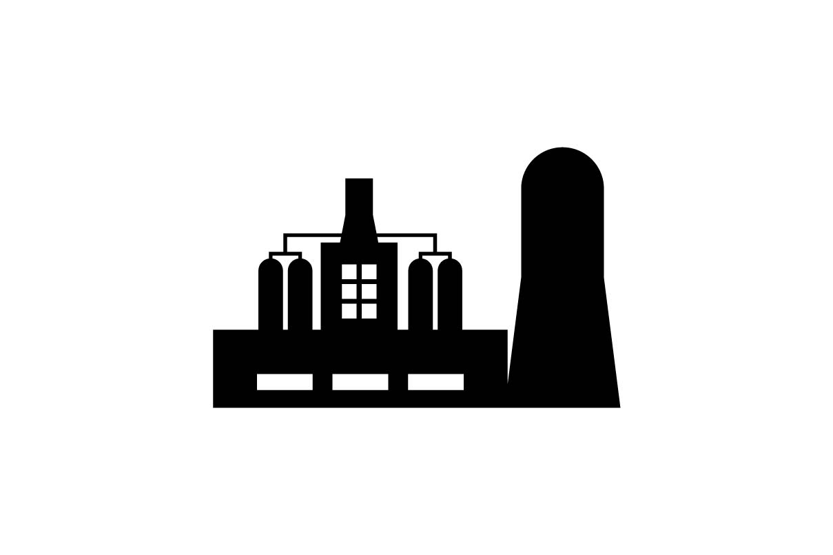 Factory Icon Vector Graphic by Hoeda80 · Creative Fabrica
