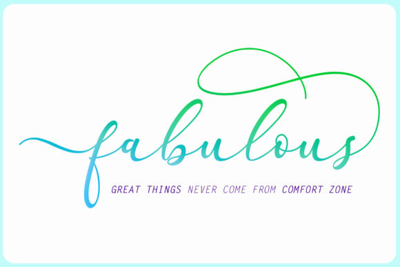 Faradilla Script Font - Preview 6