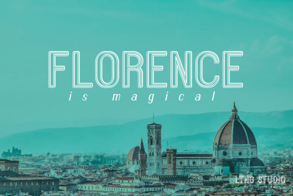 Florence Family Font - Preview 5