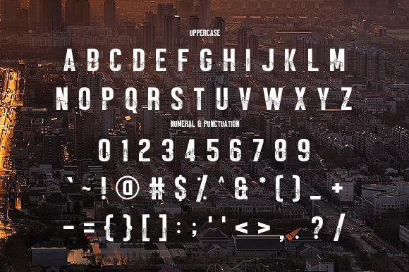 Gedung Font - Preview 1