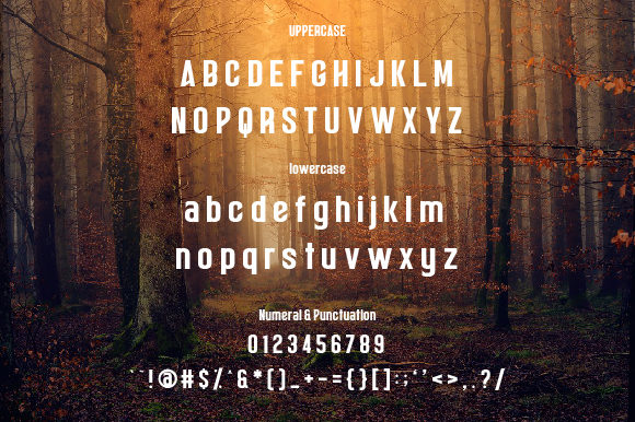 Genthing Font - Preview 1