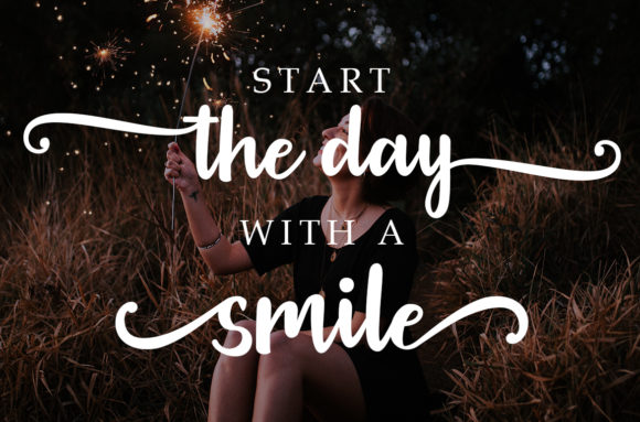 Gethania Script Font PNG with transparent background - Preview 3