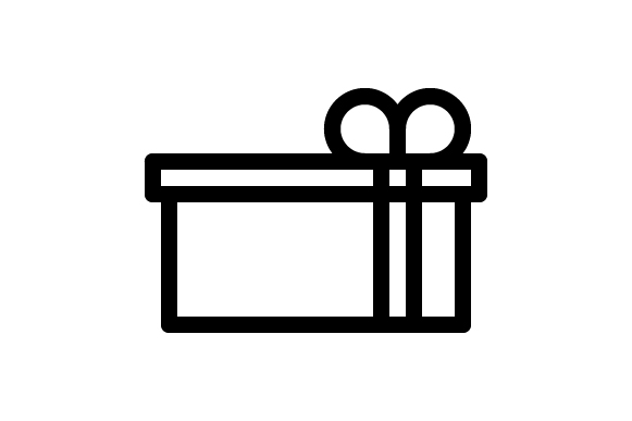 Gift Outline Icon Graphic by Muhazdinata · Creative Fabrica