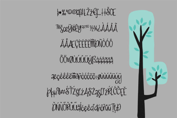 Giraffing Font - Preview 1