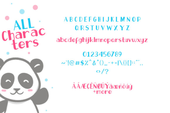 Go Panda Font - Preview 4