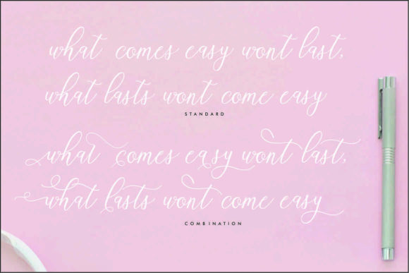 Guardian Script Font - Preview 6