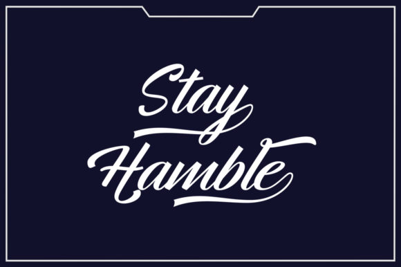 Hangberd Script Font - Preview 2
