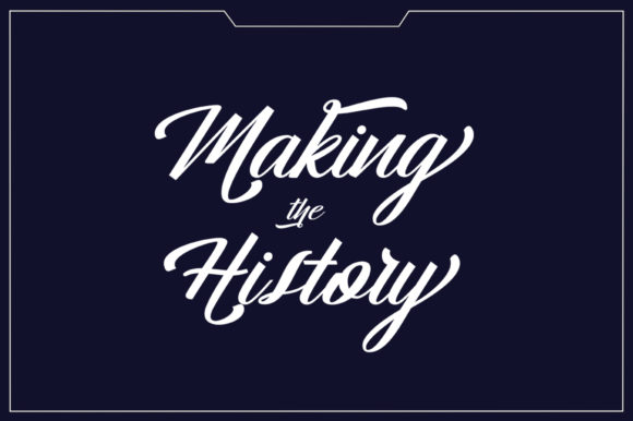 Hangberd Script Font - Preview 6