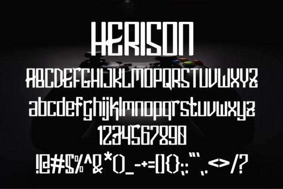 Herison Font - Preview 2