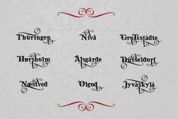 Heritage Font - Preview 4