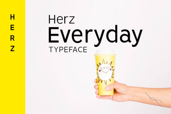 Herz Font PNG with transparent background - Preview 1