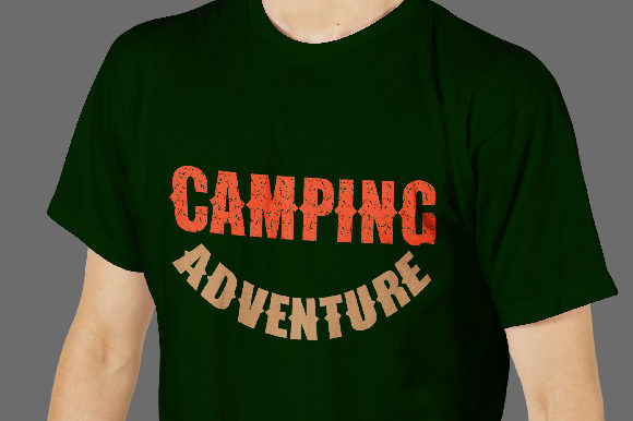Introducing Hiking Font PNG with transparent background - Preview 3