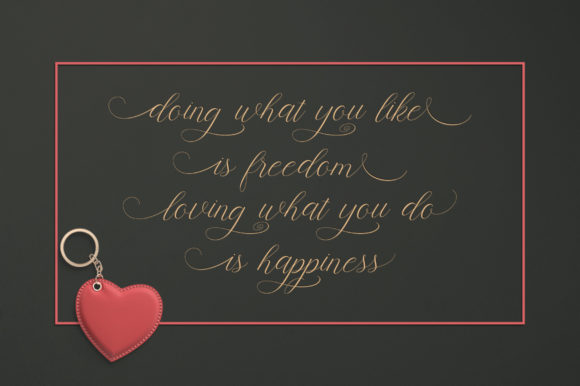 Holland Script Font PNG with transparent background - Preview 2