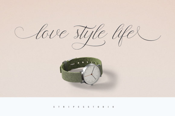 Holland Script Font PNG with transparent background - Preview 3