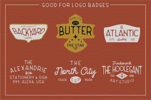 Hoolegan Duo Font PNG with transparent background - Preview 1