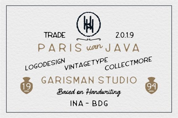Hoolegan Duo Font PNG with transparent background - Preview 2