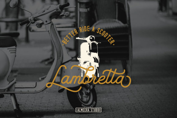 Lambretta Kongo Duo Font PNG with transparent background - Preview 1
