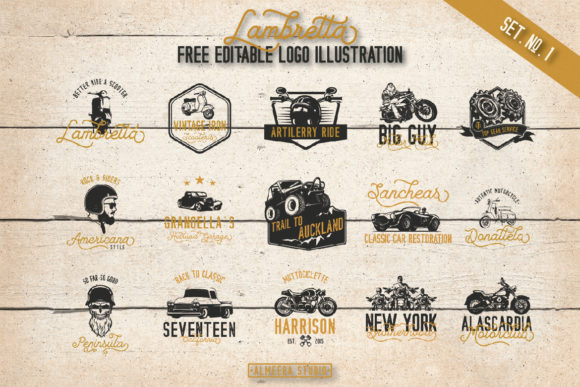 Lambretta Kongo Duo Font PNG with transparent background - Preview 6