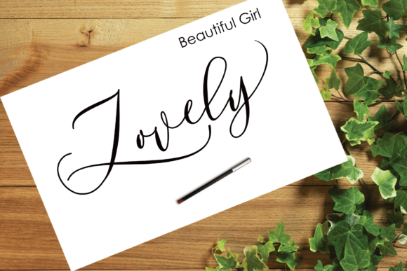 Laurretta Font PNG with transparent background - Preview 2
