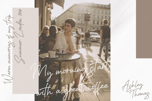 Life in Motion Font PNG with transparent background - Preview 4
