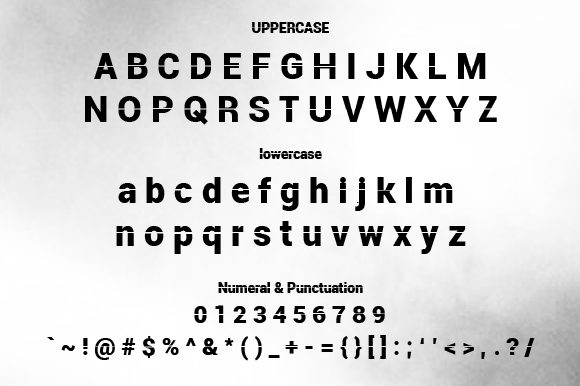Lostink Font font preview - 1