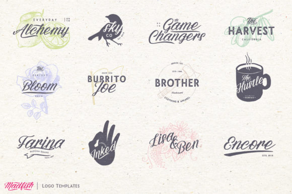 Madfish Family Font PNG with transparent background - Preview 6