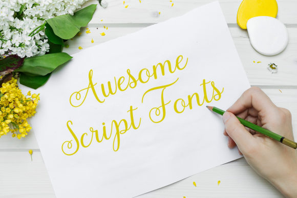 Matterhon Script Font font preview - 2