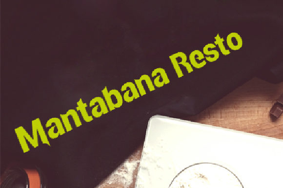 Minang Font PNG with transparent background - Preview 2