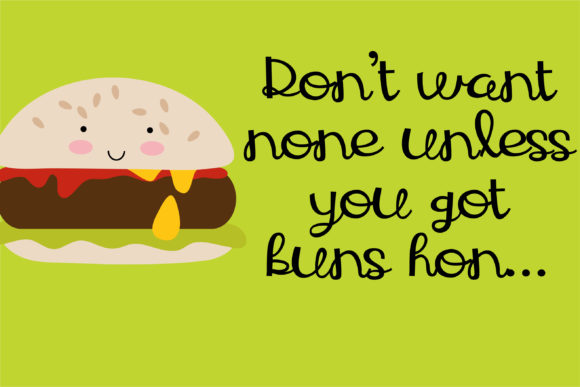 Mother Mayonnaise Font PNG with transparent background - Preview 1