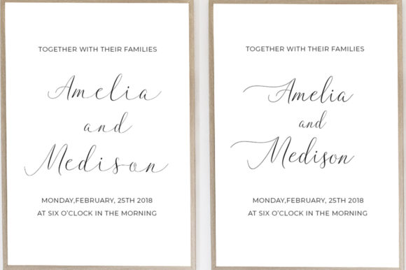 Natural Beauty Duo Font PNG with transparent background - Preview 1