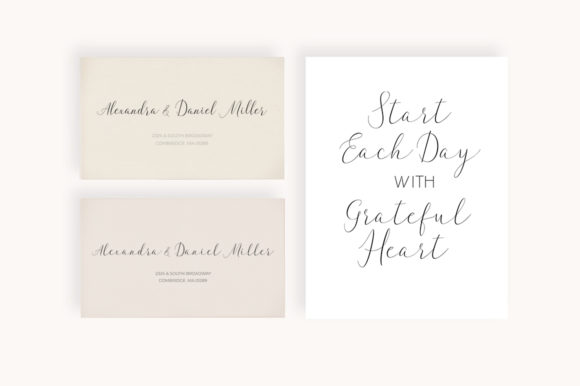 Natural Beauty Duo Font PNG with transparent background - Preview 5